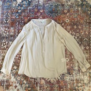 Joie Silk Blouse in Blush